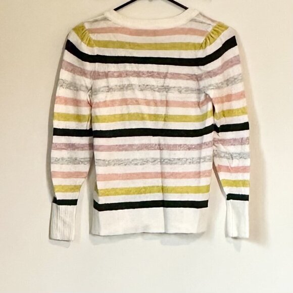 LOFT Multicolor Striped Sweater - Size: XSP - Picture 4 of 4